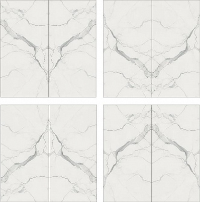 Панно I Classici Statuario Open Book A B Glossy 320x320