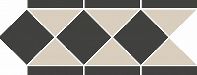 Бордюр Portree Black Border 19x42.2