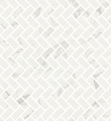 Bianco Statuario Mosaico Lisca 30x32