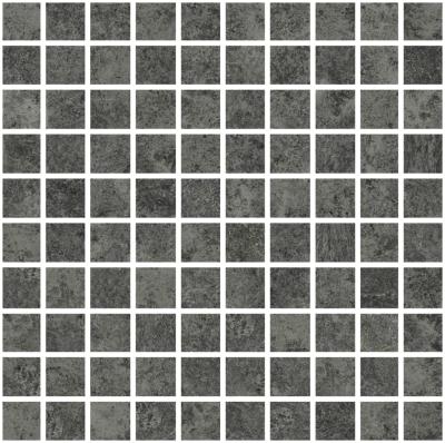 Worked Charcoal Mosaico 3x3