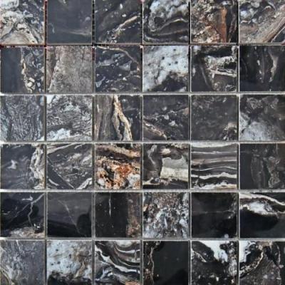Mosaico Nairobi Black 5x5 30x30
