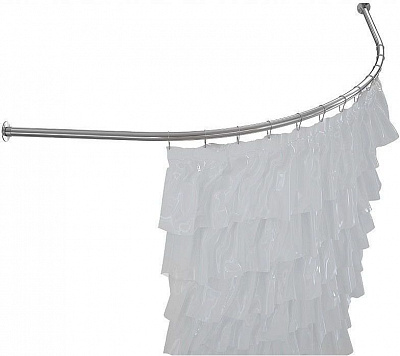 Карниз для ванны Aquanet Capri полукруглый 170х110 Карниз для ванны Aquanet Capri полукруглый 170х110