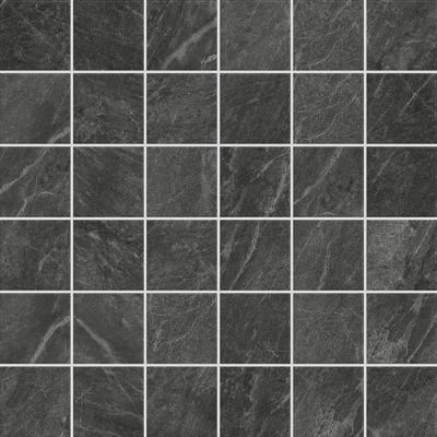 Blue Savoy Mosaic Graphite Ret 30x30