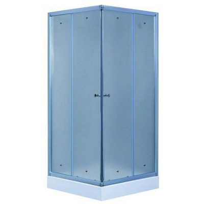 Душевой уголок Timo TL-1102 F Fabric Glass стекло матовое 100x100x200 см Душевой уголок Timo TL-1102 F Fabric Glass стекло матовое 100x100x200 см