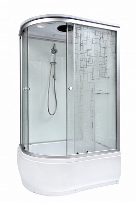 Душевая кабина Deto ЕМ4512 R с электрикой