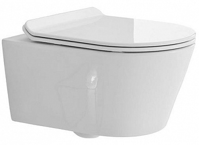 Унитаз подвесной SSWW CT2063V белый