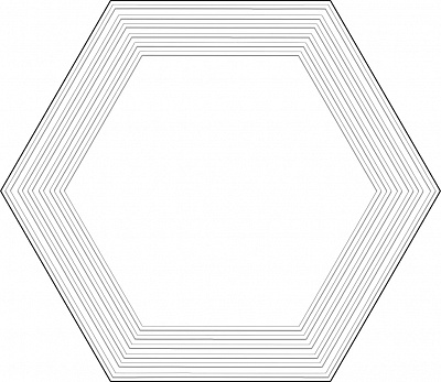 Декор Cielo E Terra Dekor Beige Geometry 2 Mat 19.2x22.1