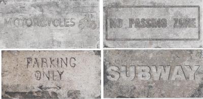 Road Signs Mix Soho Road Signs Mix Soho