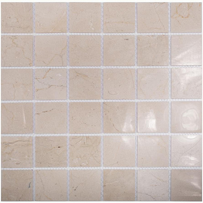 Мозаика Wild Stone Mosaic 48x48 Crema Marfil Polished 30.5x30.5