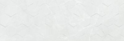 White Hexagon Rett 25x75