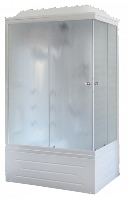 Душевая кабина Royal Bath 8120BP2-M матовое левая