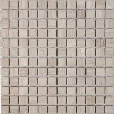 PIX 256 White Wooden, чип 23x23 мм, сетка 305х305x6 мм, Матовая PIX 256 White Wooden, чип 23x23 мм, сетка 305х305x6 мм, Матовая