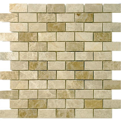 Мозаика Pietrine Emperador Light Pol 23x48 29.8x29.8