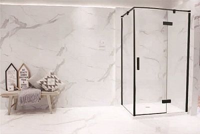 Душевой уголок Bravat Blackline BS120.3113AB R 120x80 см правый прямоугольный черный Душевой уголок Bravat Blackline BS120.3113AB R 120x80 см правый прямоугольный черный