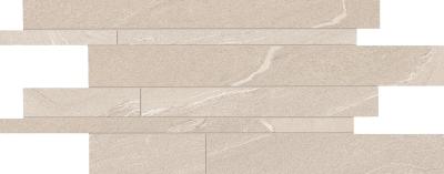 Listelli Sfalsati Martellata Sand Naturale 30x60