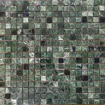 PIX 308 Spider Green, чип 15x15 мм, сетка 305х305x4 мм, Полированная PIX 308 Spider Green, чип 15x15 мм, сетка 305х305x4 мм, Полированная