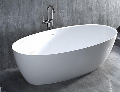 Ванна из искусственного камня Salini Alba Nuova S-Stone 101911SM Ванна из искусственного камня Salini Alba Nuova S-Stone 101911SM