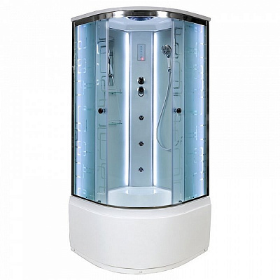 Душевая кабина Deto ЕМ4590 LED с гидромассажем
