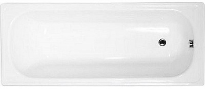 Стальная ванна Виз Reimar R-54901 150 см белая орхидея