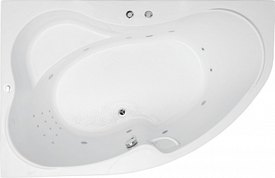 Акриловая ванна Aquanet Capri 170x110 L (г/м, сп/м, к/б, н/м) Акриловая ванна Aquanet Capri 170x110 L (г/м, сп/м, к/б, н/м)