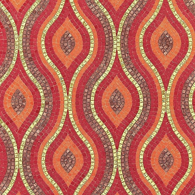 Мозаика Decori In Tecnica Artistica Drops Red 10x10 28.5x30
