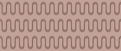 Декор I Filati Vague Cipria 6 mm 120x240