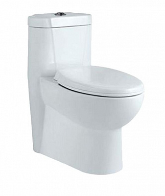 Унитаз-компакт Jaquar Solo SLS-WHT-6851P крышка микролифт Унитаз-компакт Jaquar Solo SLS-WHT-6851P крышка микролифт