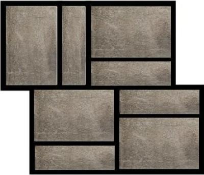 Matieres Gris Modulo Muretto 3D 30x30