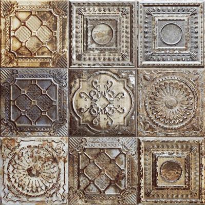 Tin Tile Rusty Mix 20x20