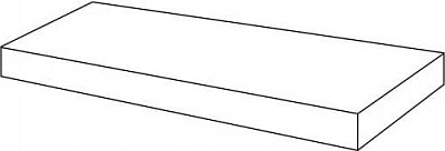 Ступень Allure Imperial Black Scalino Angolare Dx Lap 33x80