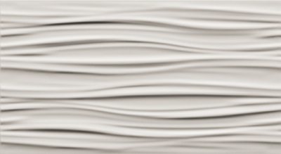 Декор 3D White Curvy Matt 30.5x56