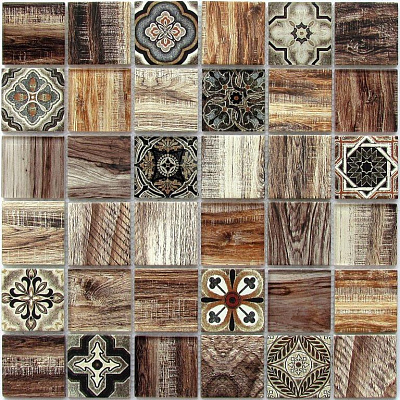 Мозаика Mosaics Rabat Brown 30x30