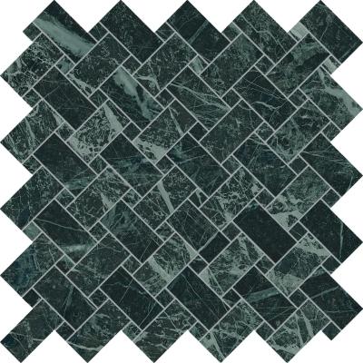 Intrecci Verde Saint Denis Naturale 30x30