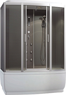 Душевая кабина Arcus AS-126 170x85 см стекла матовые фактурные