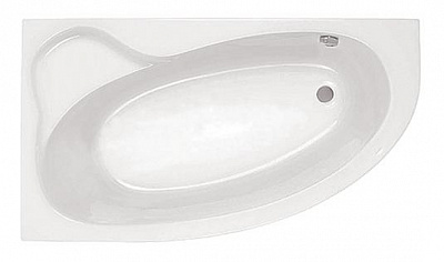 Акриловая ванна Santek Эдера 170х110 L без гидромассажа