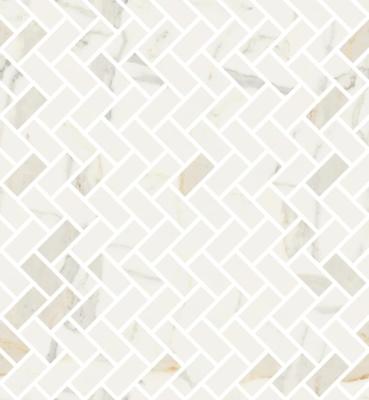 Bianco Calacatta Mosaico Lisca 30x32