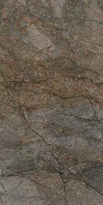 Керамогранит Сильвер Рут серый обрезной 60х119,5