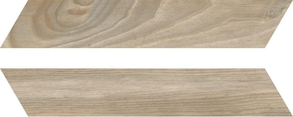 Woodie Brown Chevron 7.5x40.7