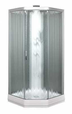 Душевая кабина Aquanet Penta 2 Rain 90x90 тонированное стекло