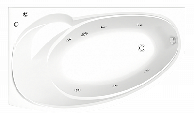 Гидромассажная ванна Bas Флорида L 160х88