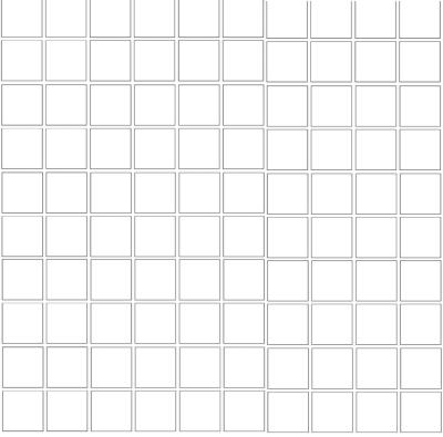 Hawaiian Red 3x3 Mosaico Natutale