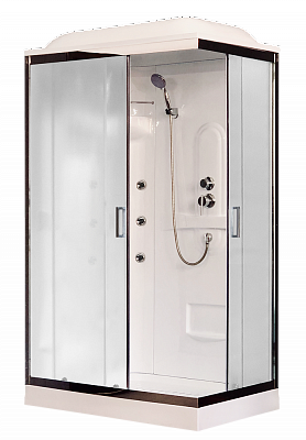 Душевая кабина Royal Bath RB 8120HP2-M-CH (матовое) L