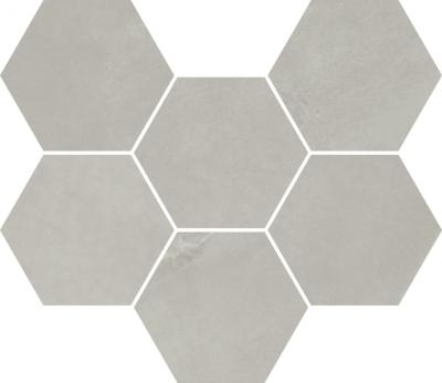 Silver Mosaico Hexagon 25x29