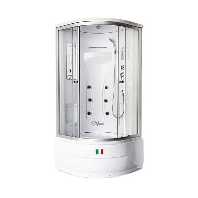 Душевая кабина Maroni Verona WDN-012S 443604 90х90 см стекло прозрачное