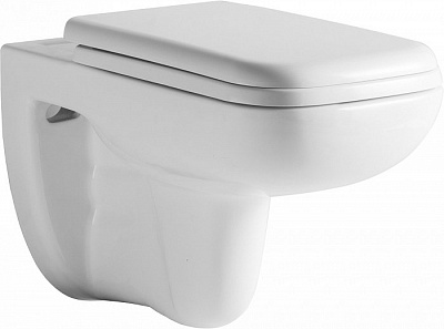 Унитаз подвесной Orange C03-100w безободковый, сиденье микролифт Унитаз подвесной Orange C03-100w безободковый, сиденье микролифт