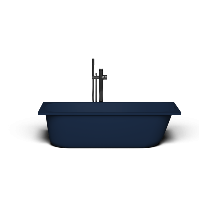 Ванна встраиваемая Vate Natura 170x75 глянцевая синяя