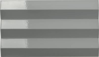 Triangle Glossy Large Gris