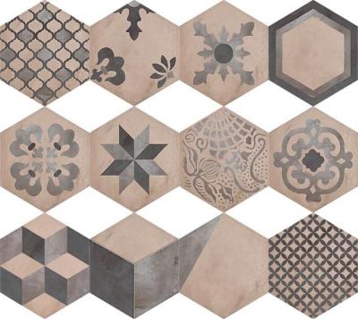 Mix Decori Esagono Vers. F 25x21.6