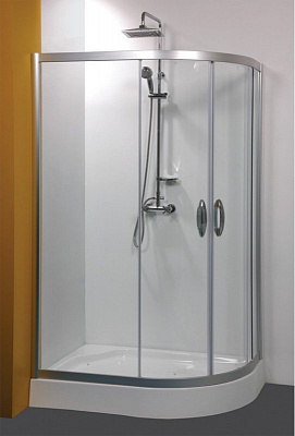 Душевой уголок Am.Pm Bliss L Twin Slide 120 W53E-302 120x80x190 см стекло прозрачное