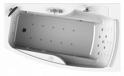Акриловая ванна Radomir Аризона Комфорт Chrome R с фронтально-торцевой панелью